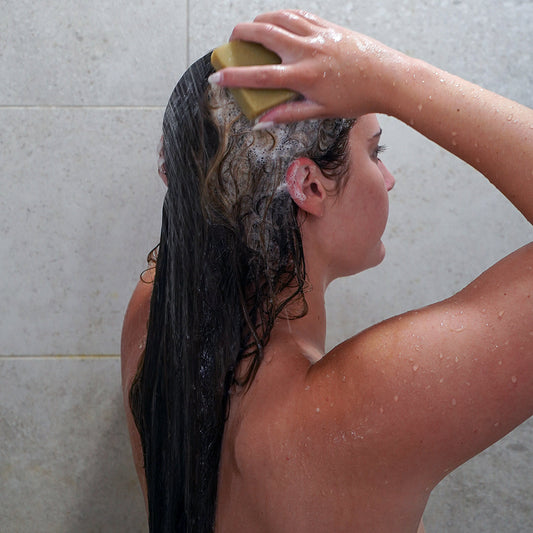 How To Use a Natural Organic Shampoo Bar