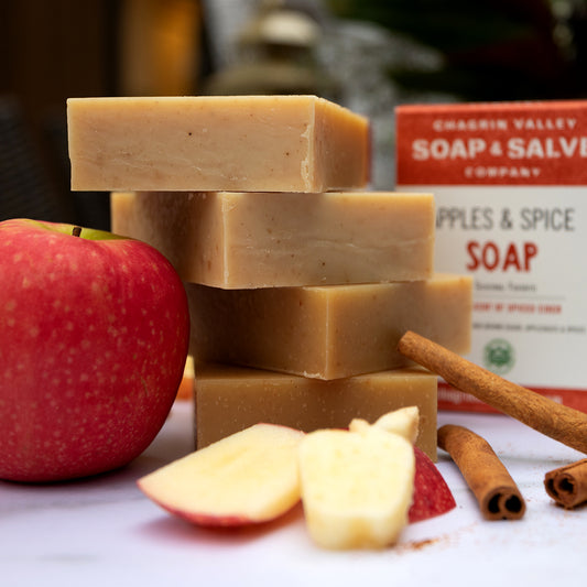 Natural Organic Apples & Spice Soap