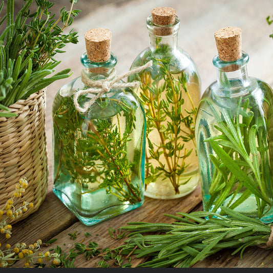 Herbal Infused Vinegar for Skin and Hair Care