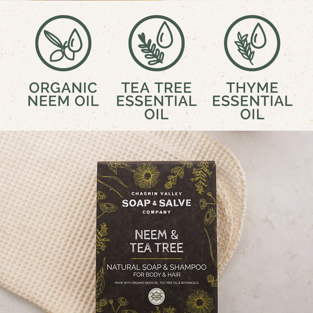 Neem Shampoo and Soap Bar Ingredients