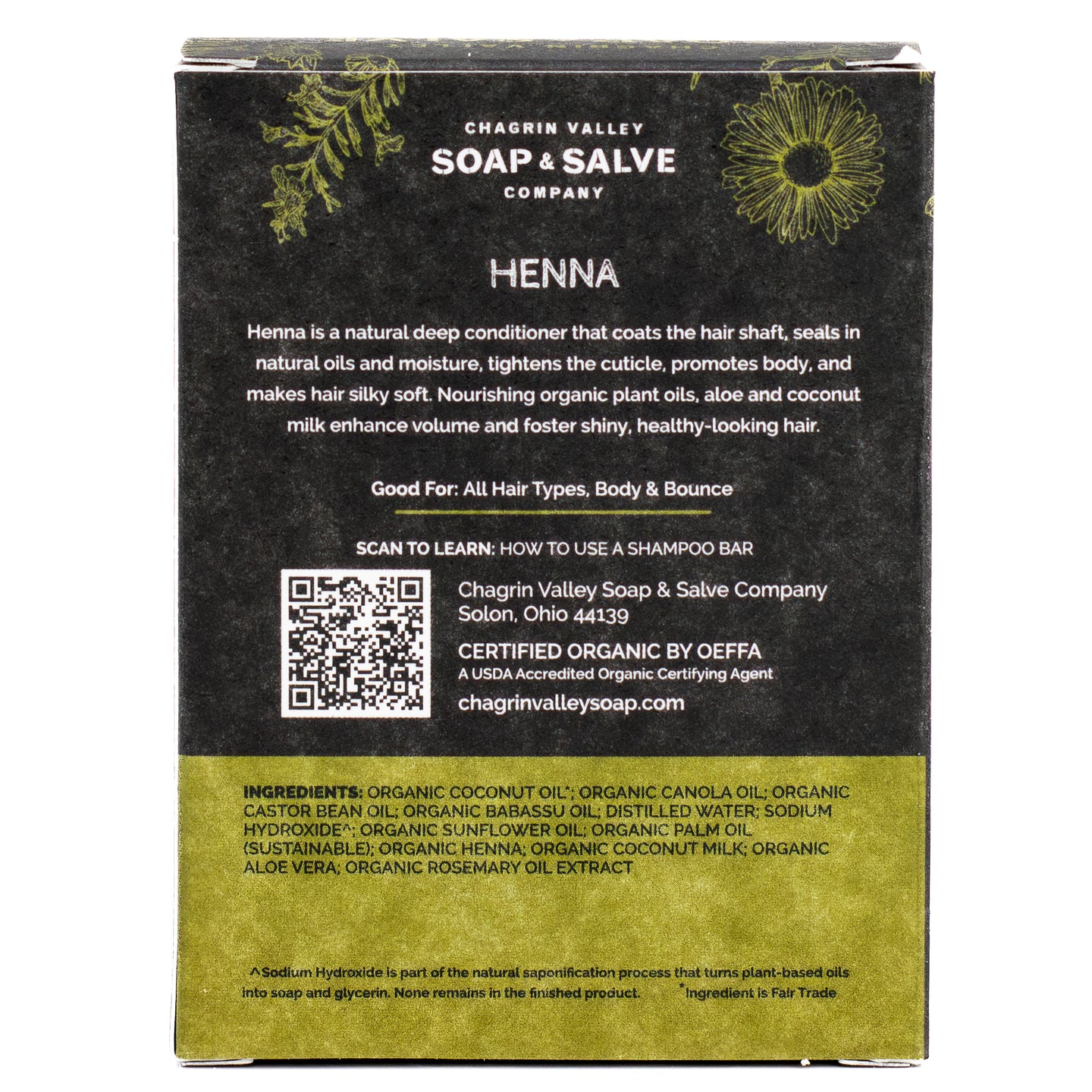 Shampoo Bar: Henna