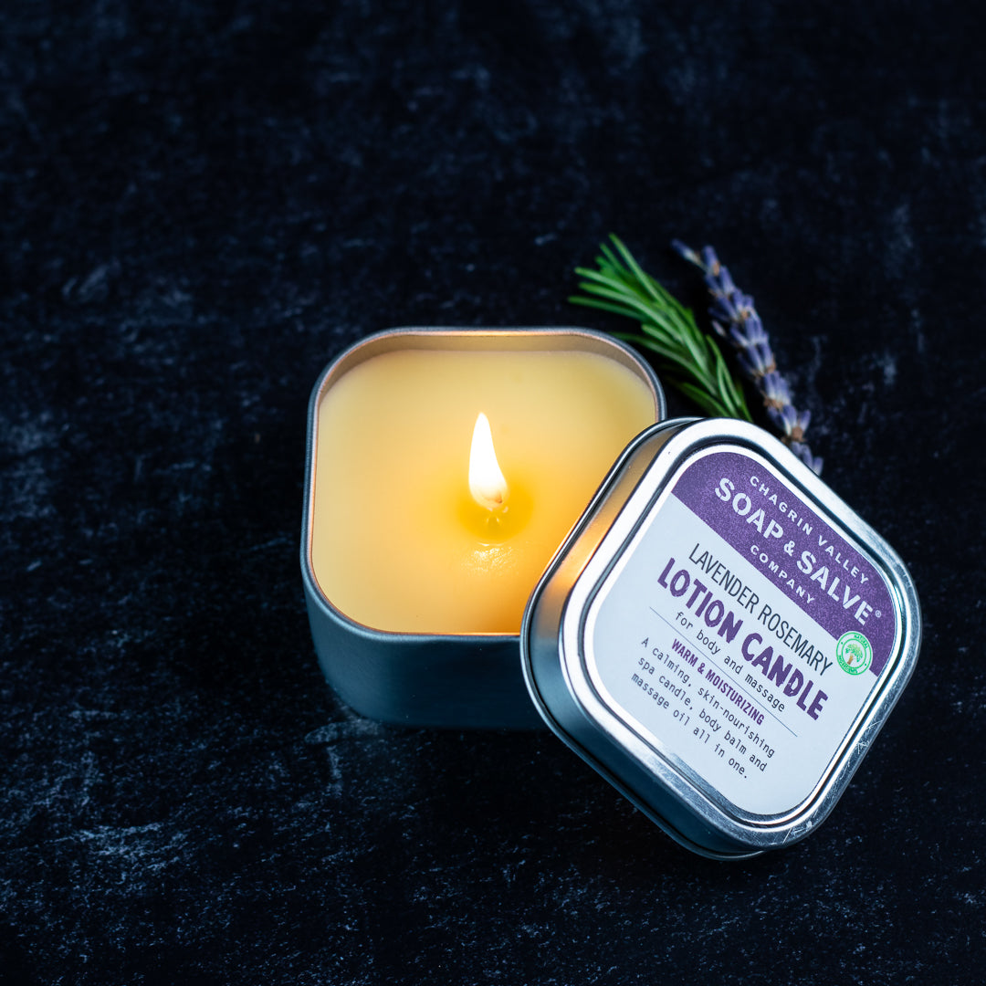 Body & Massage Candle Lavender Rosemary