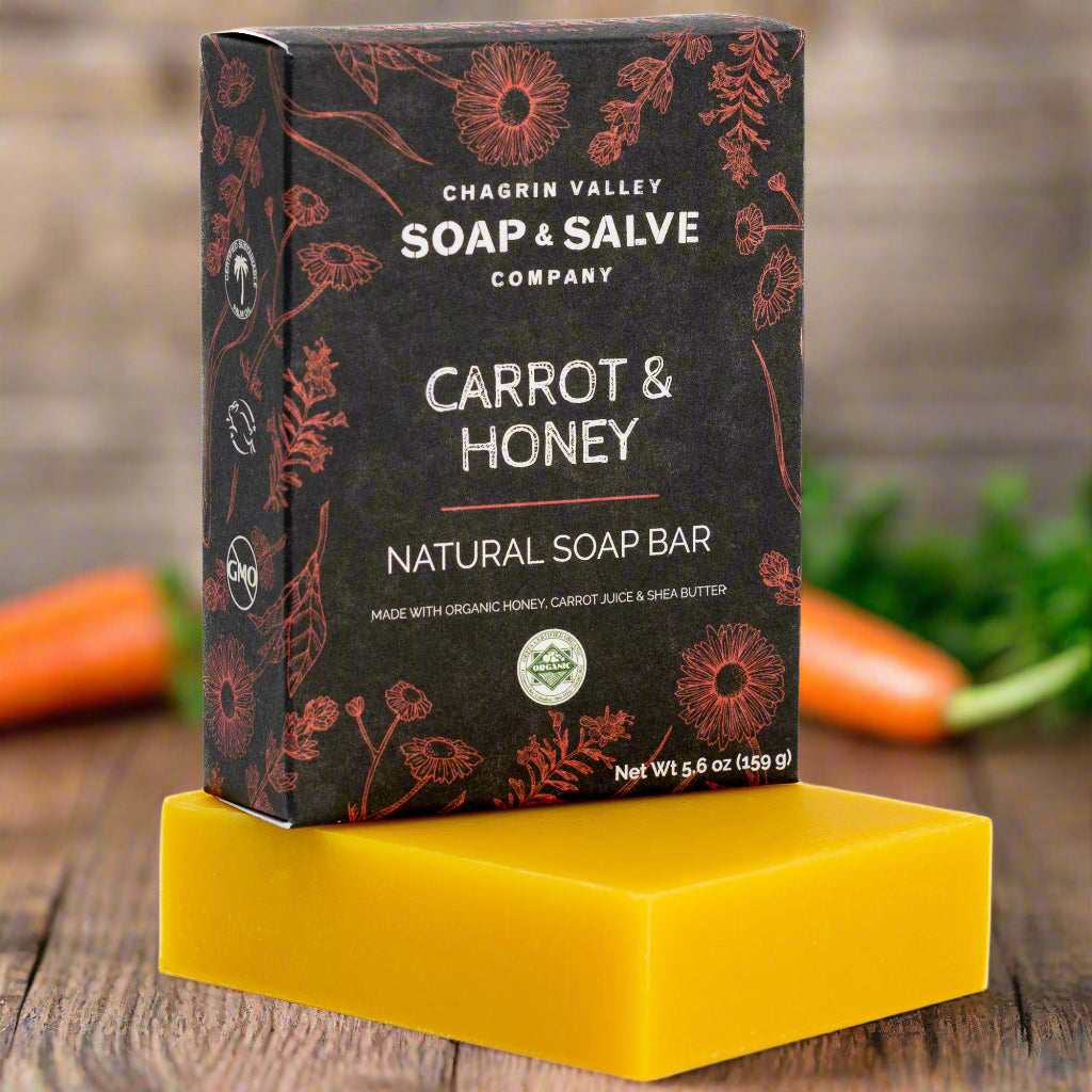 Organic Soap Bar - Carrot and Honey