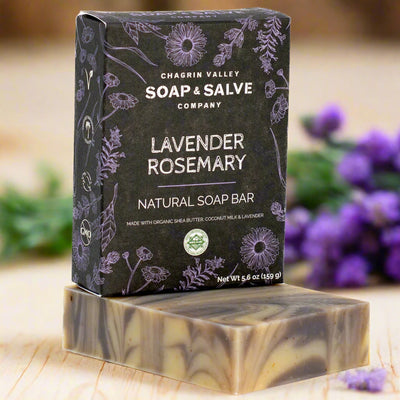 Organic Lavender Rosemary Soap Bar
