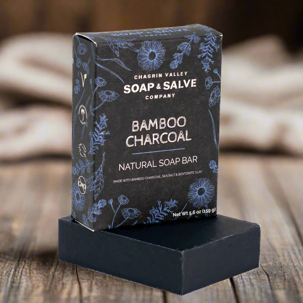 Organic Soap Bar- Bamboo Charcoal