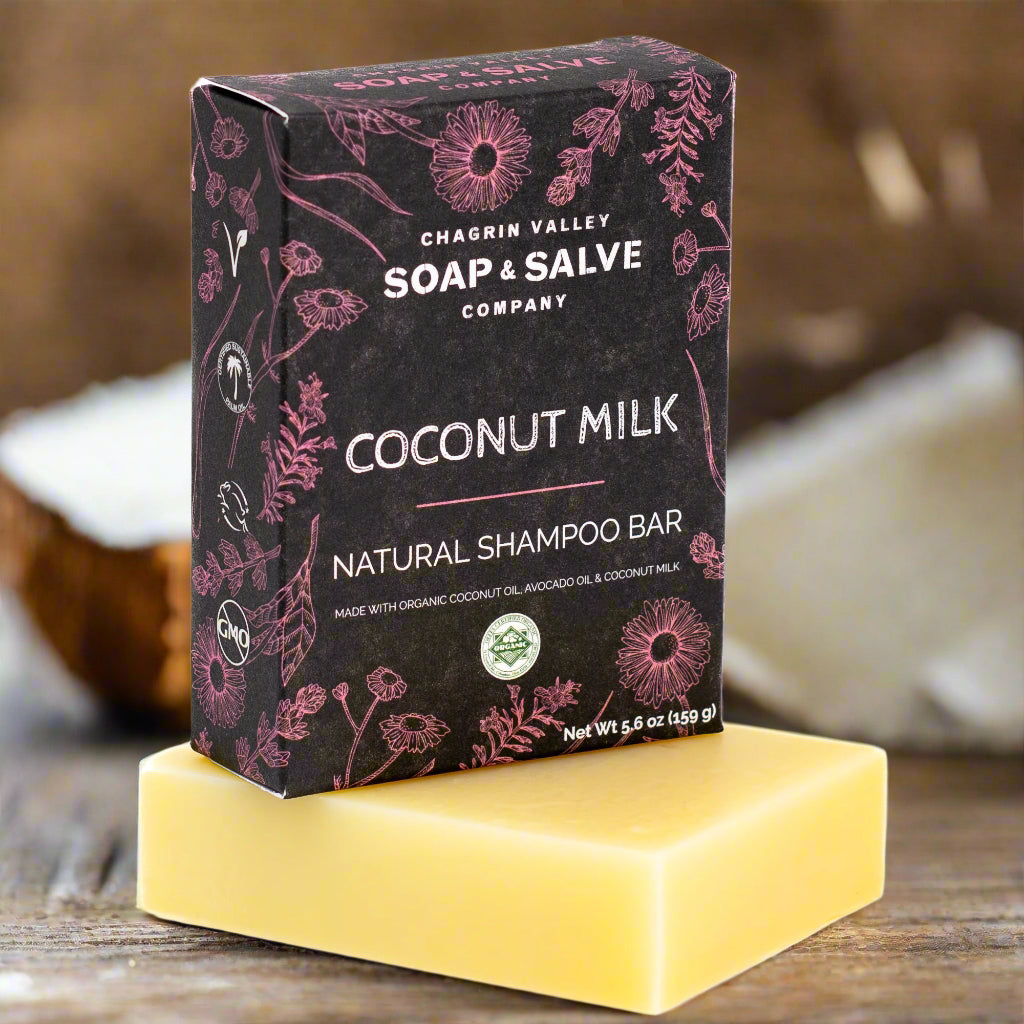 Organic Coconut Milk Shampoo Bar