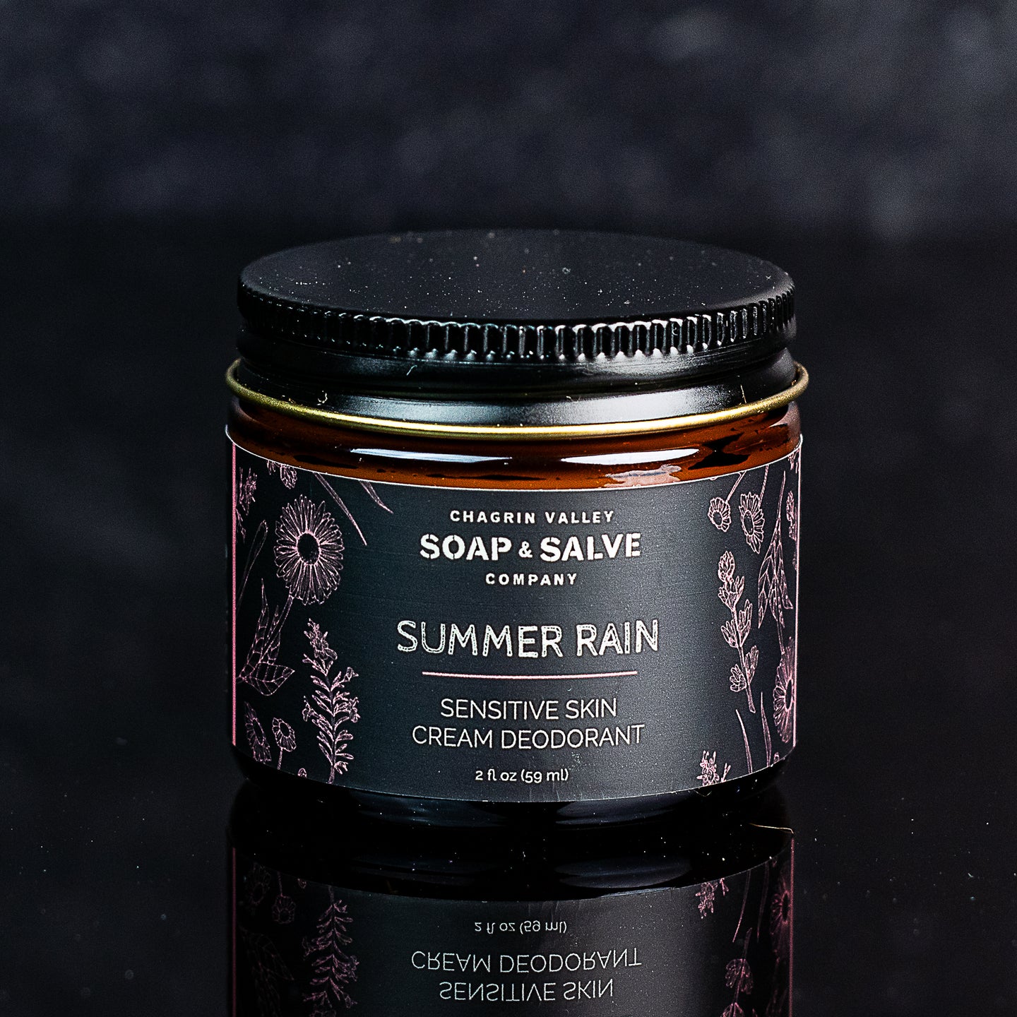 Deodorant Cream: Sensitive Skin Summer Rain