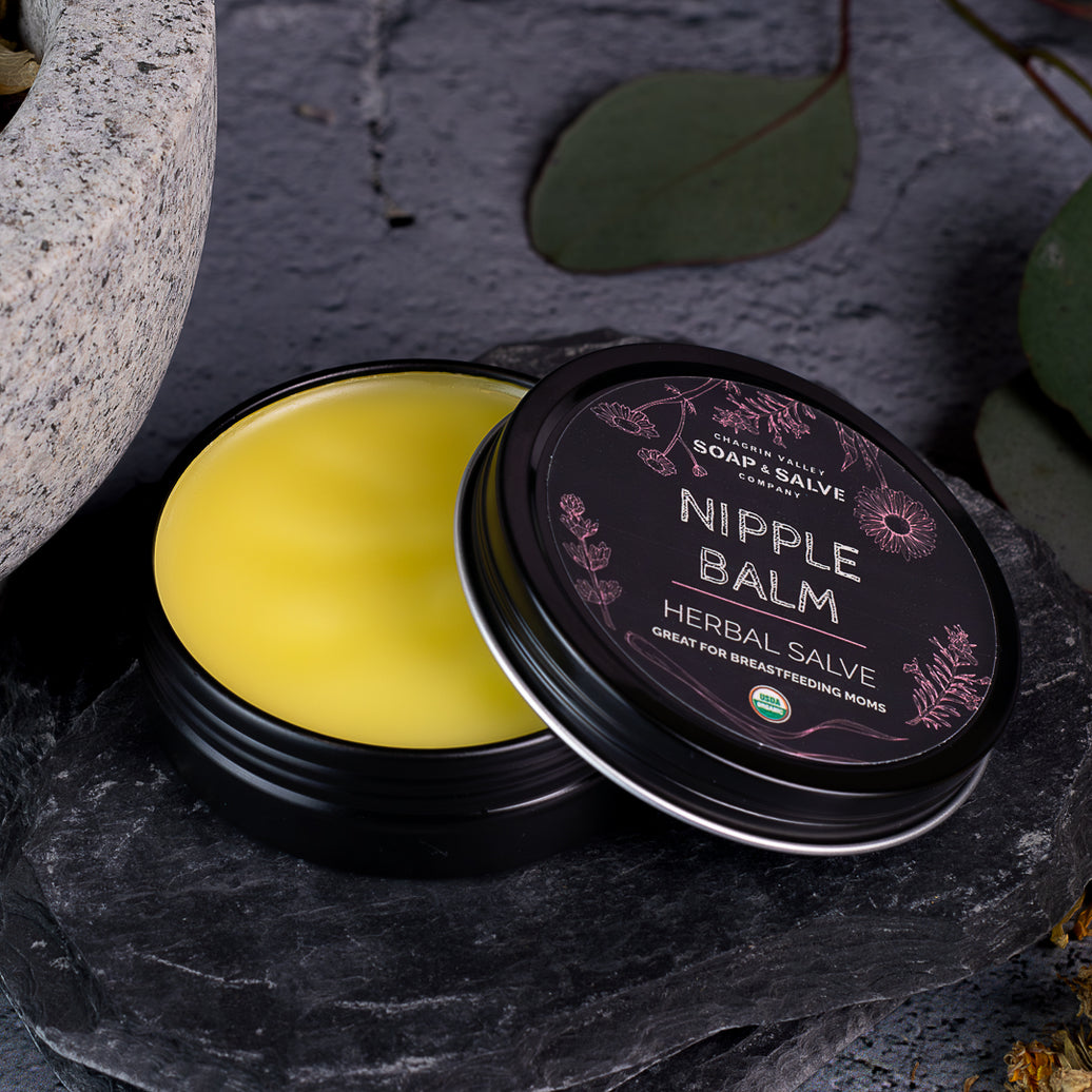 Organic Nipple Balm For Breast Feeding Moms