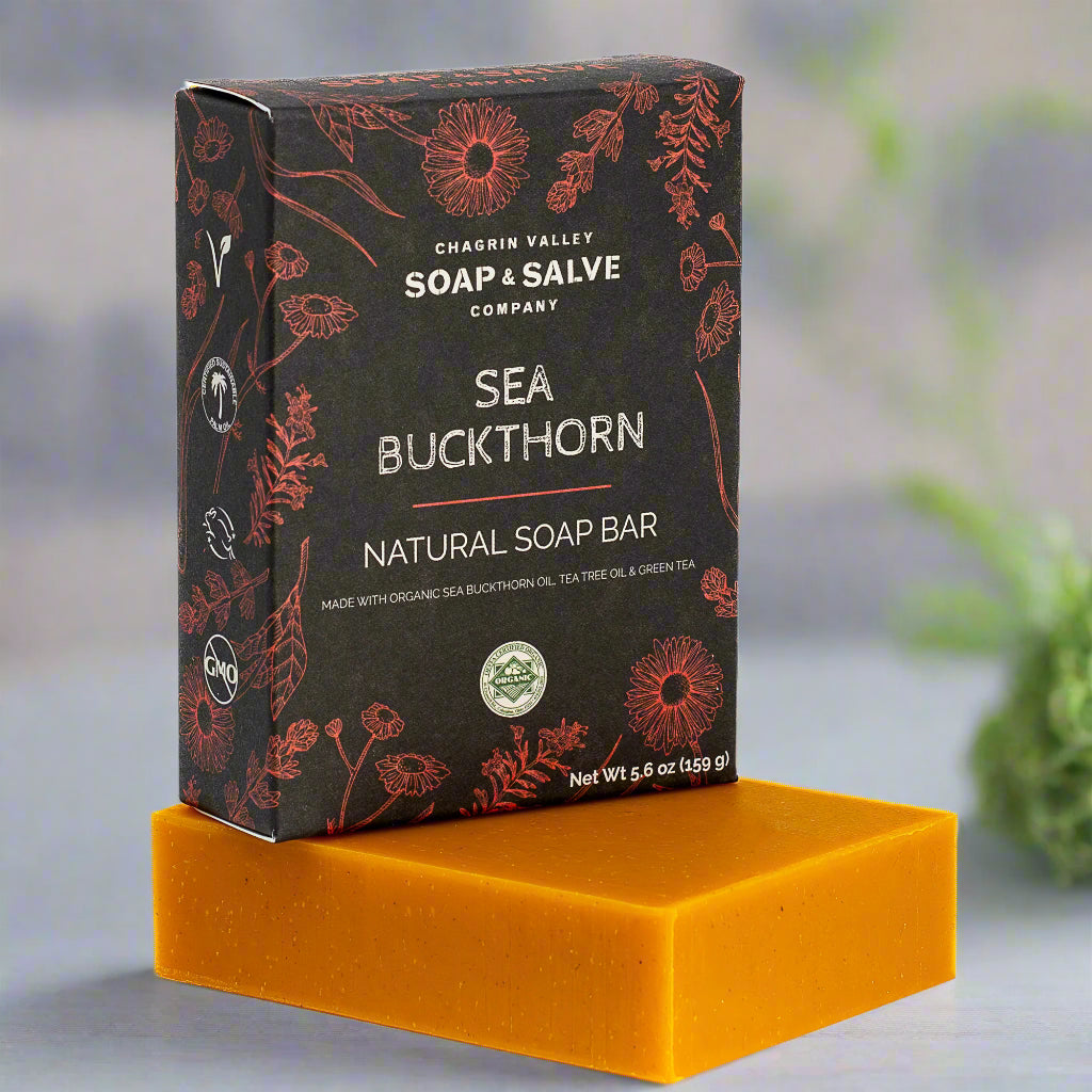 Organic Sea Buckthorn Soap Bar
