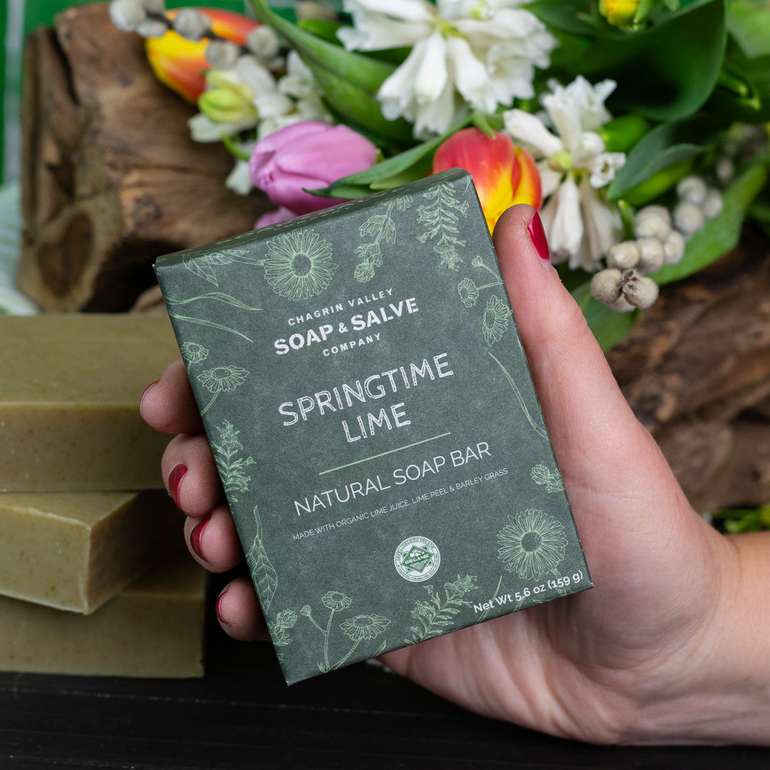 Natural Soap: Springtime Lime