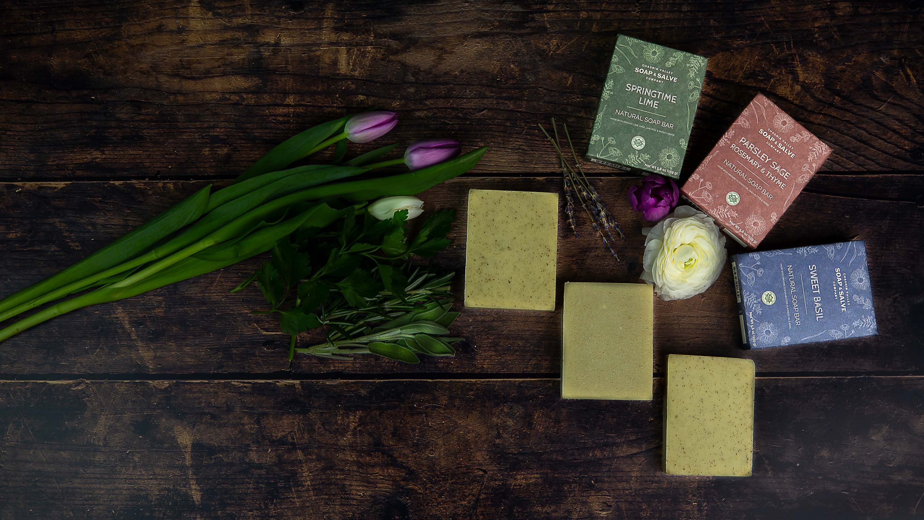 Natural and Organic Soap - Spring Collection 2024