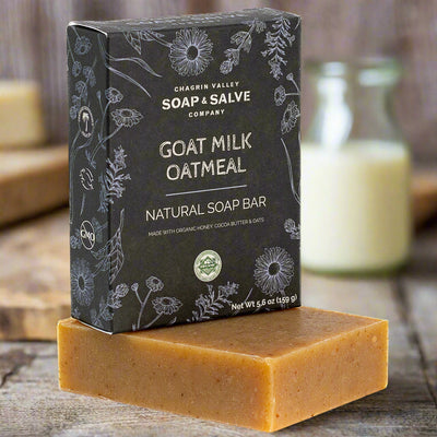 Organic Goat Milk Oatmeal Soap Bar