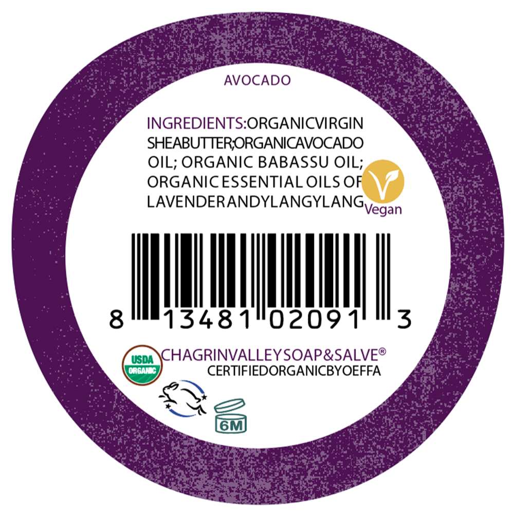 Lip Balm: Avocado Cream Lavender