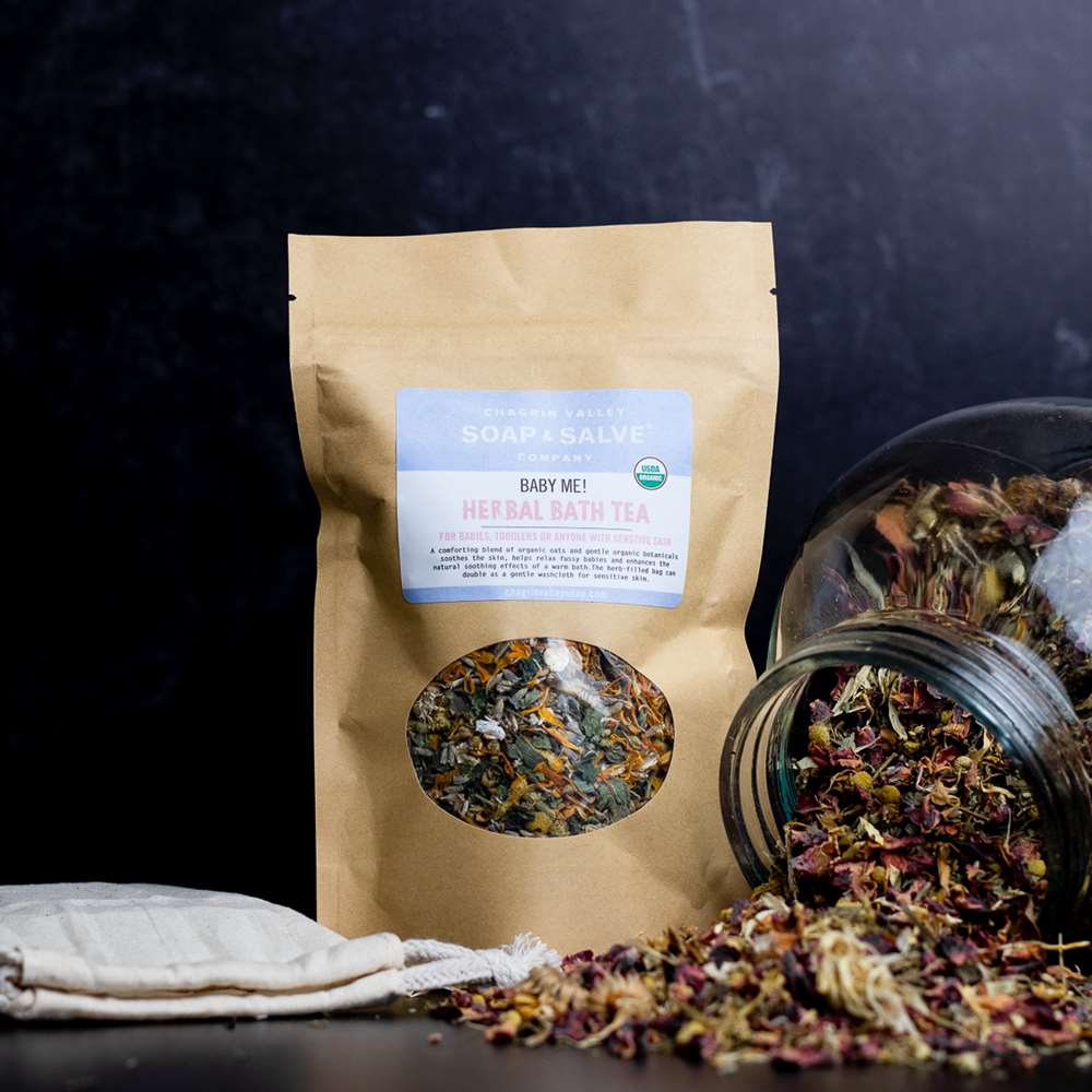 Baby Me! Bath Herbs and Herbal Washcloth