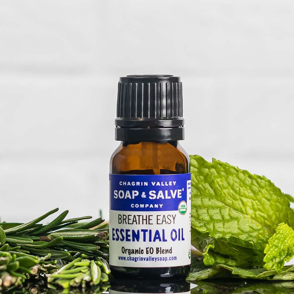 Aromatherapy Essential Oil Blend: Breathe Easy – Chagrin Valley Soap & Salve