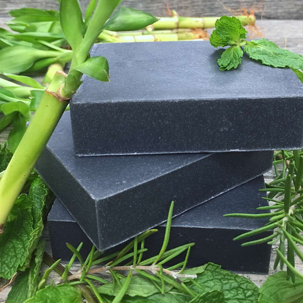 Shampoo Bar: Rosemary Mint Charcoal