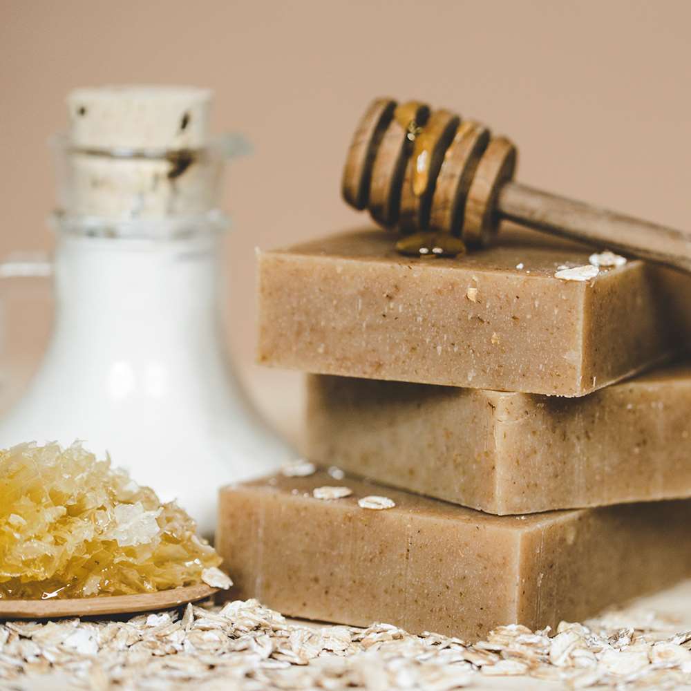 Soothing Homemade Oatmeal and Honey Soap Recipe