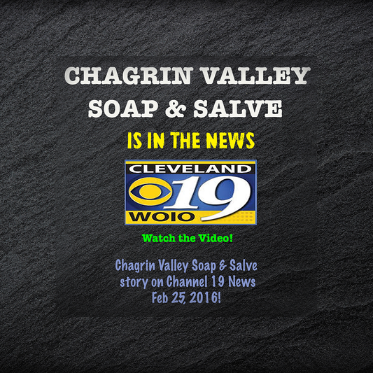 Chagrin Valley Soap Natural Skin Care on Channel 19 News Cleveland Ohio
