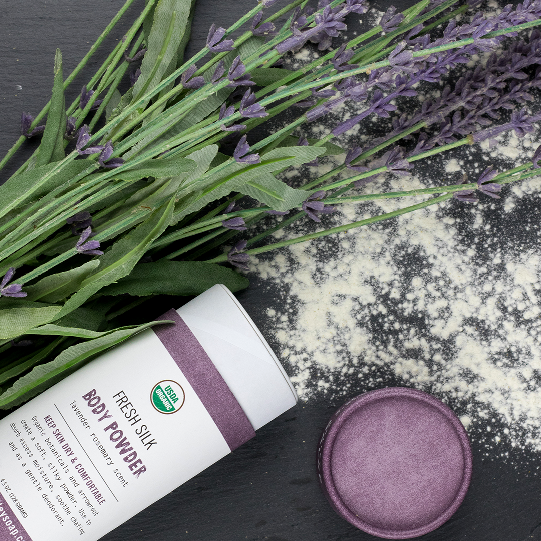 How to Use Natural Organic Body Powder – Chagrin Valley Soap & Salve