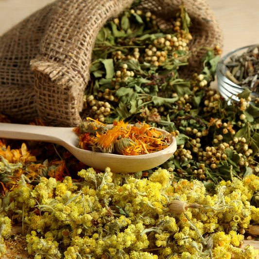 Choose quality organic herbs for natural skin care products