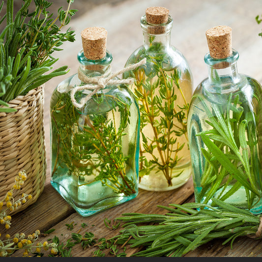 Herbal Infused Vinegar for Skin and Hair Care