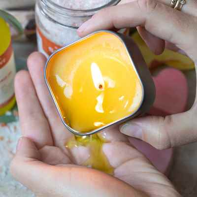 Warm Body Lotion Candles
