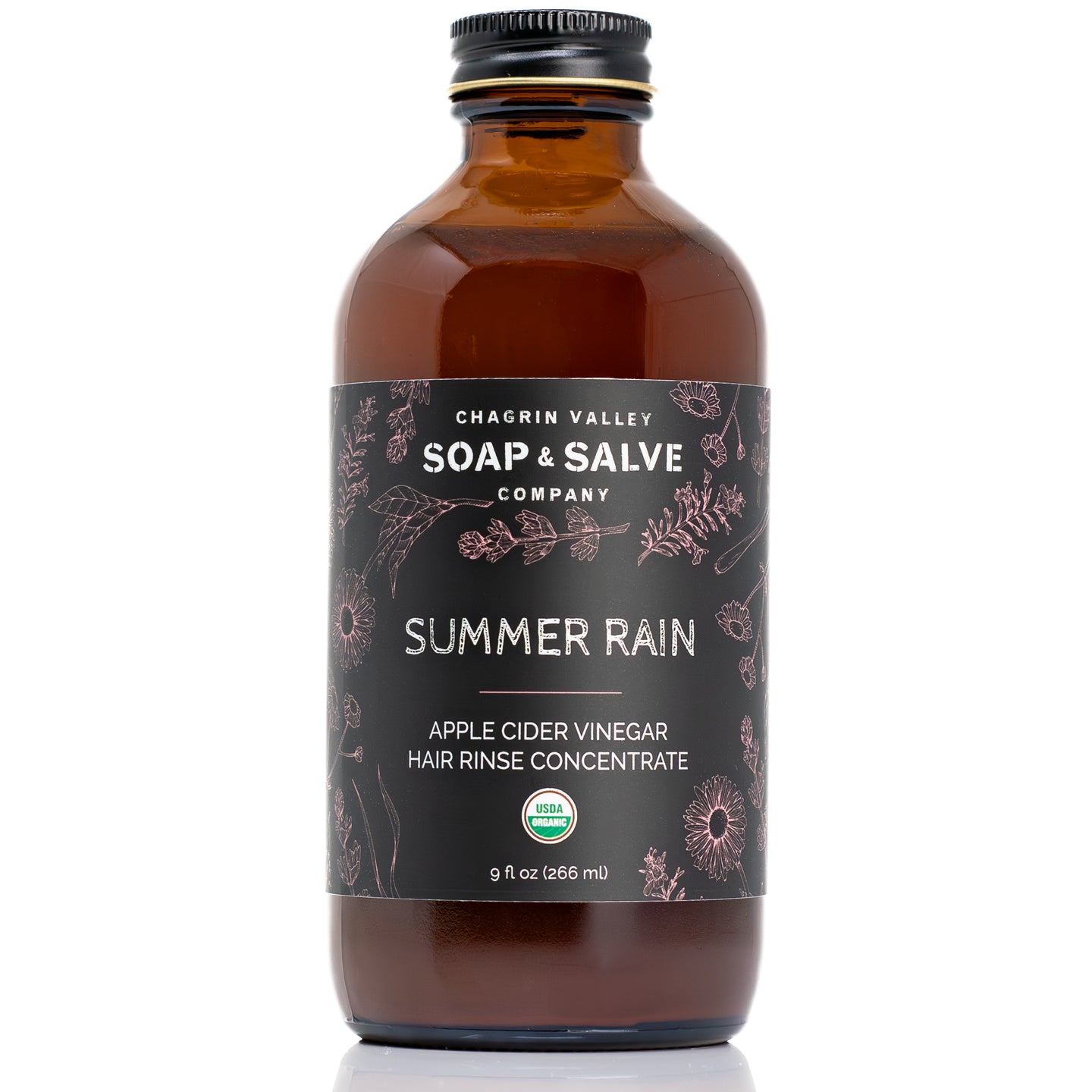 Concentrado de enjuague de vinagre de sidra de manzana: Summer Rain