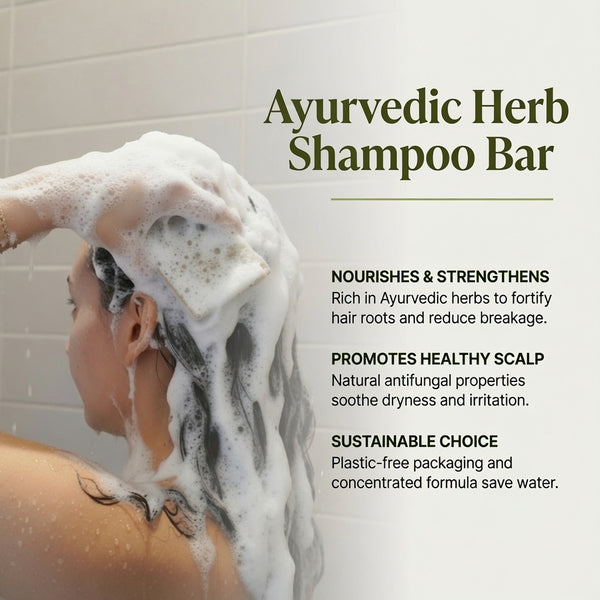 Shampoo-Riegel: Ayurvedisches Kraut