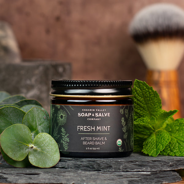 After Shave & Bartbalsam: Frische Minze