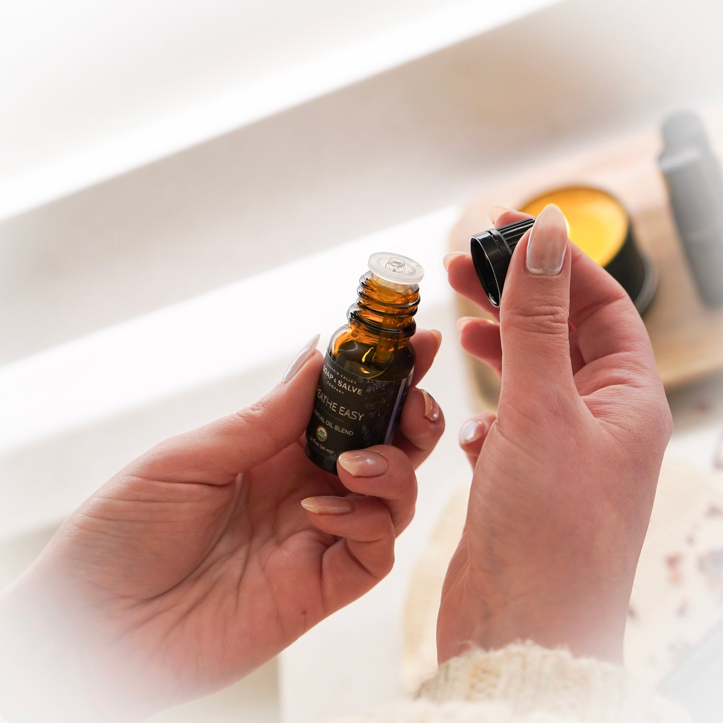 Mezcla de aceites esenciales: Respira con facilidad