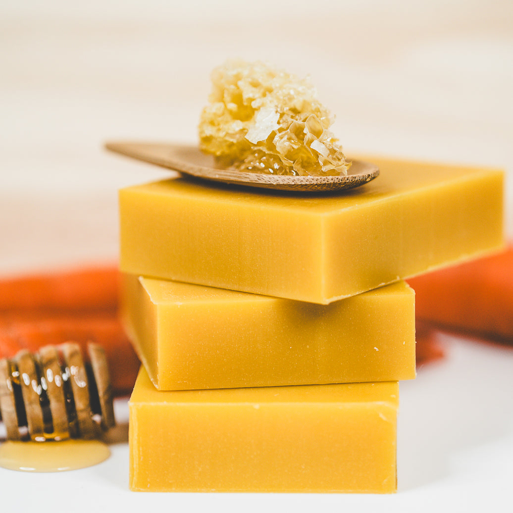 Carrot Natural Soap Bar - Unscented Soap for Sensitive Skin