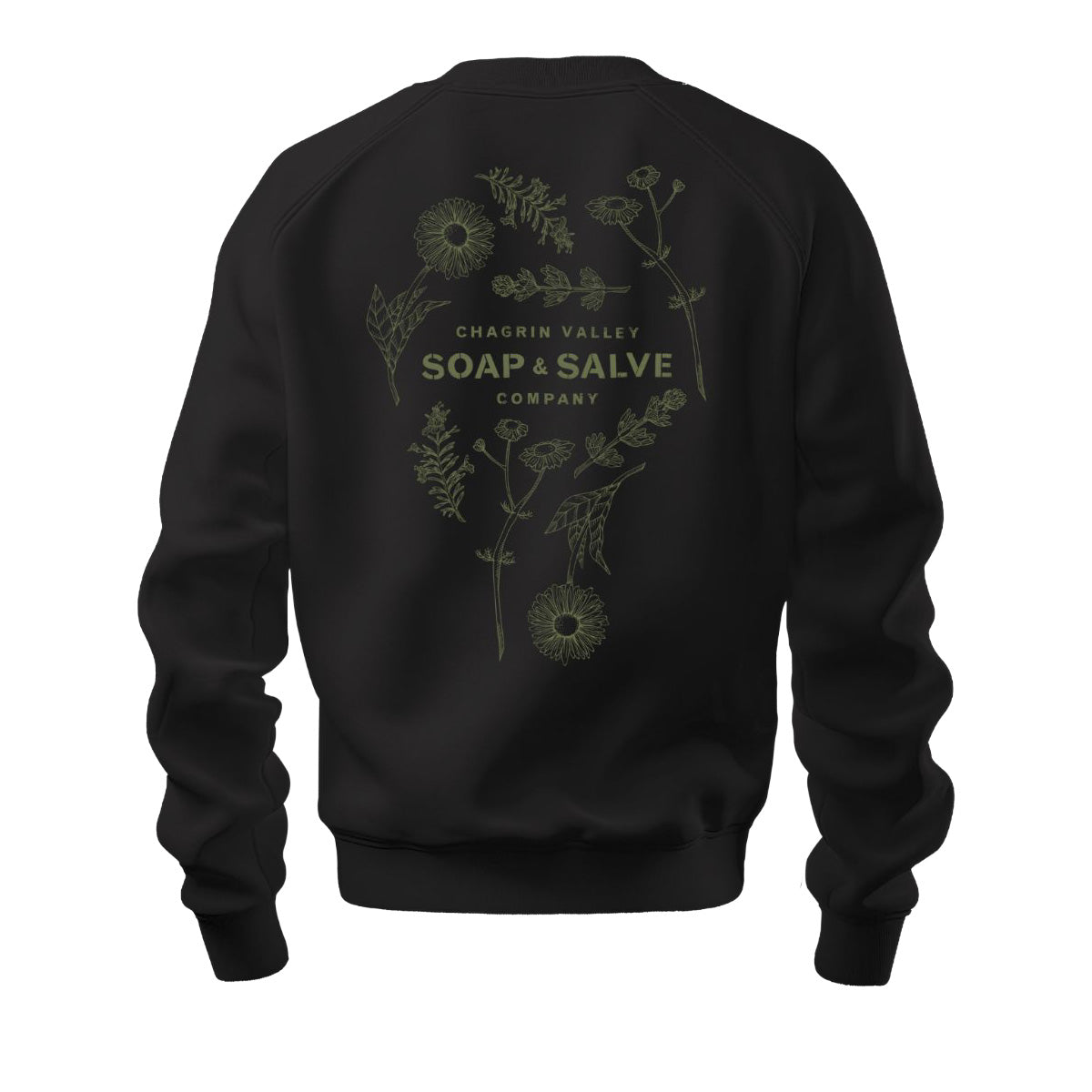 Apparel: Unisex Organic Raglan Crew Neck Sweatshirt