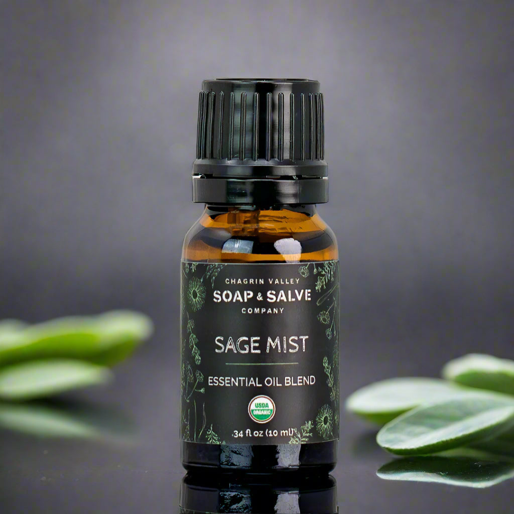 Aromatherapy Essential Oil Blend: Sage Mist – Chagrin Valley Soap