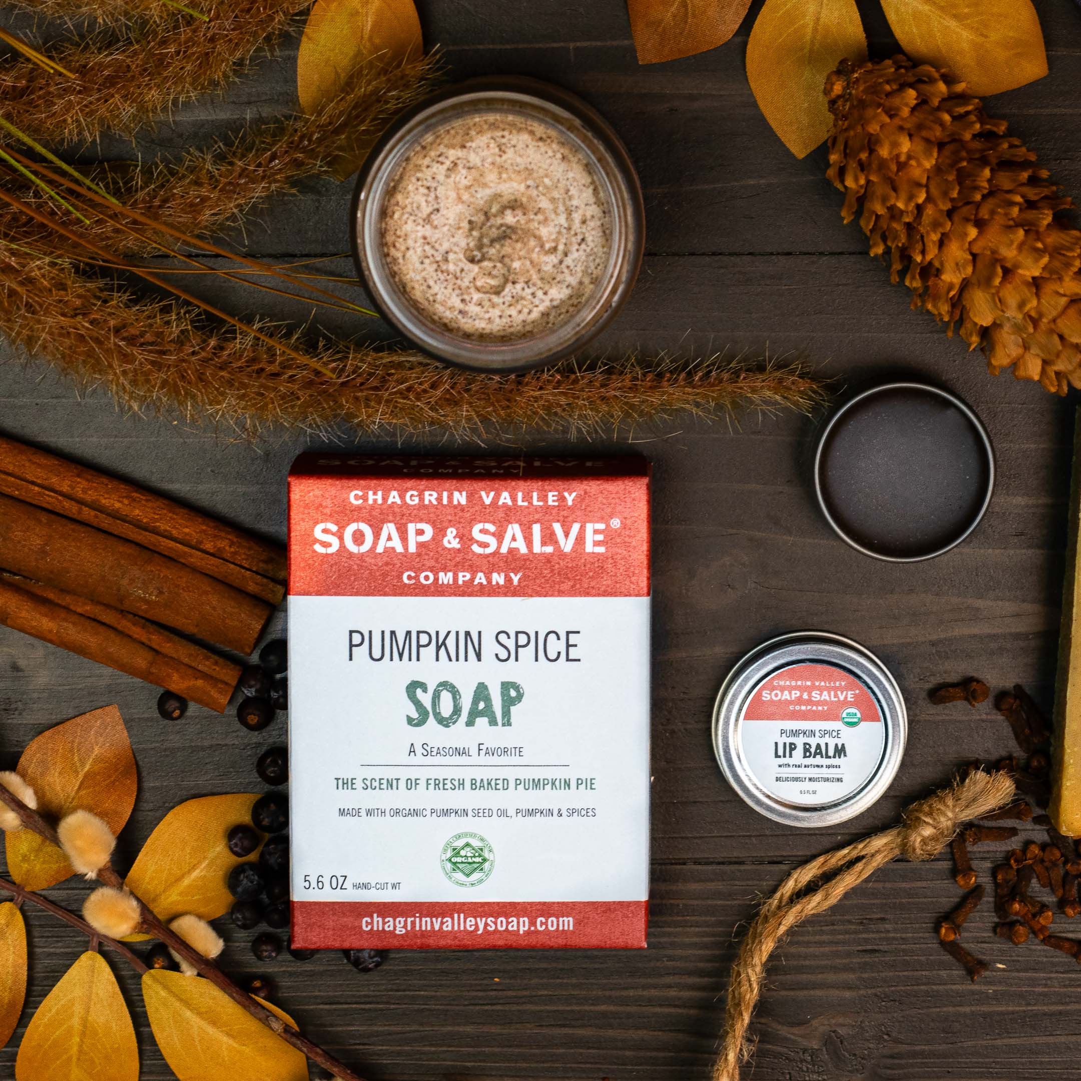 Organic Skincare Products - Pumpkin Spice Scent