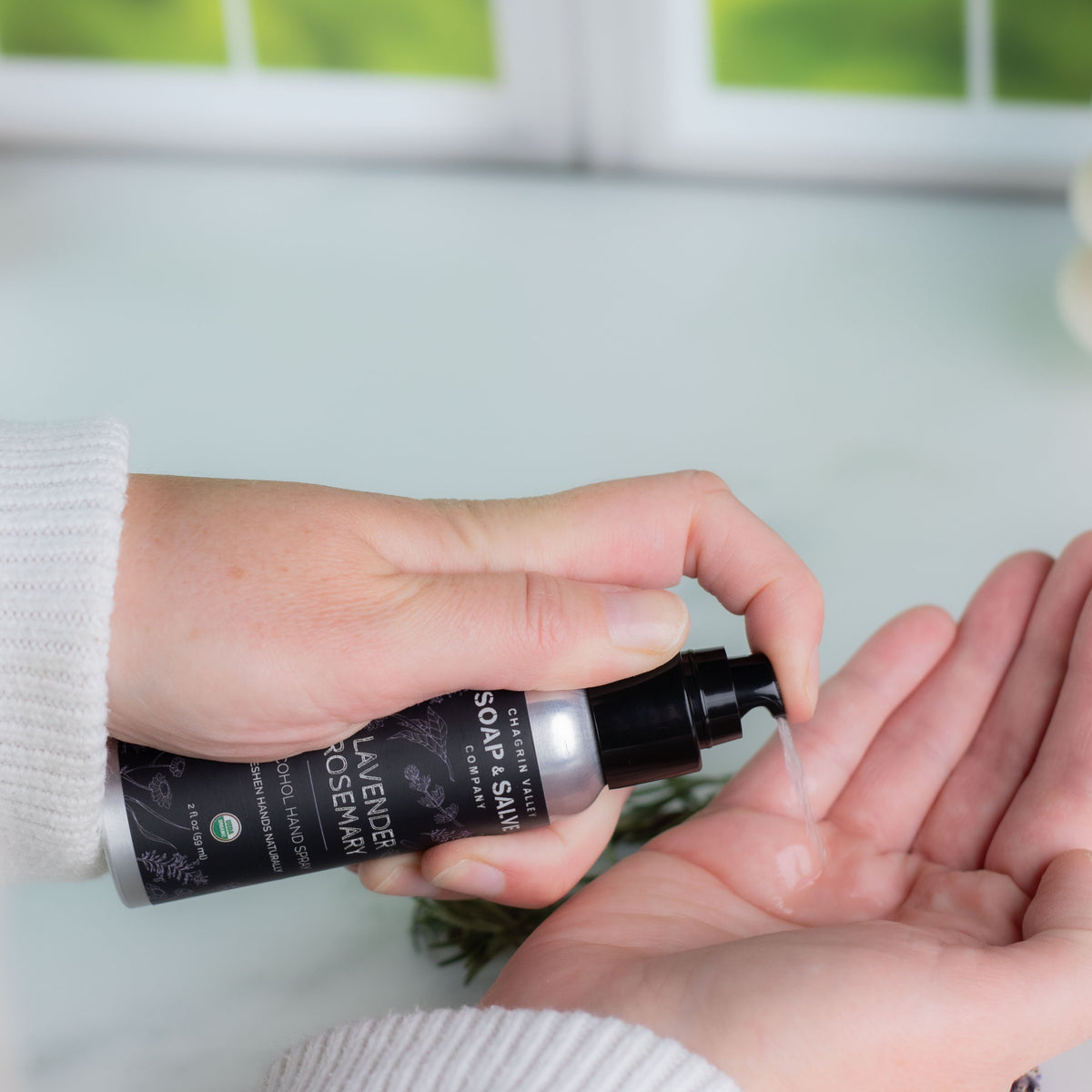 Hand Cleanser Spray: Lavender Rosemary – Chagrin Valley Soap & Salve