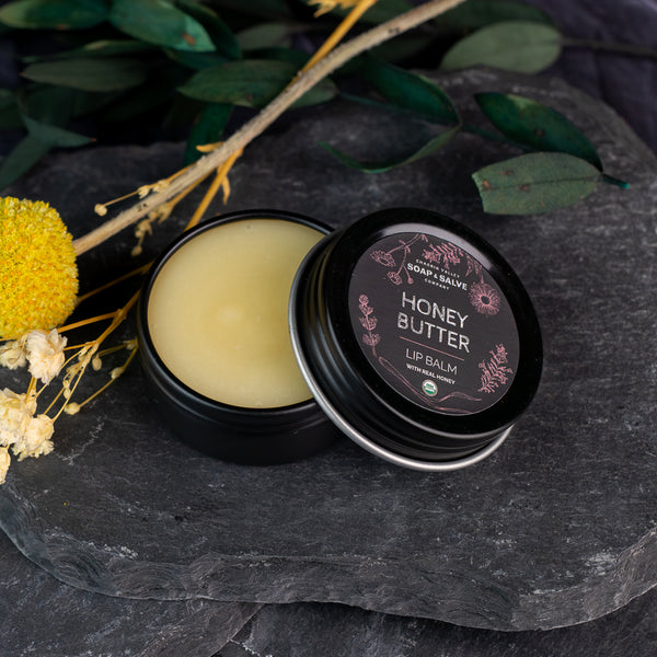 Lippenbalsam: Honigbutter