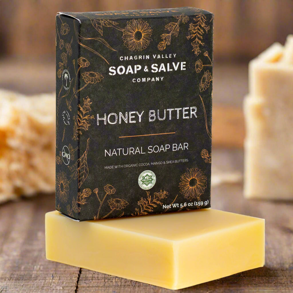 Organic Soap Bar - Honey Butter