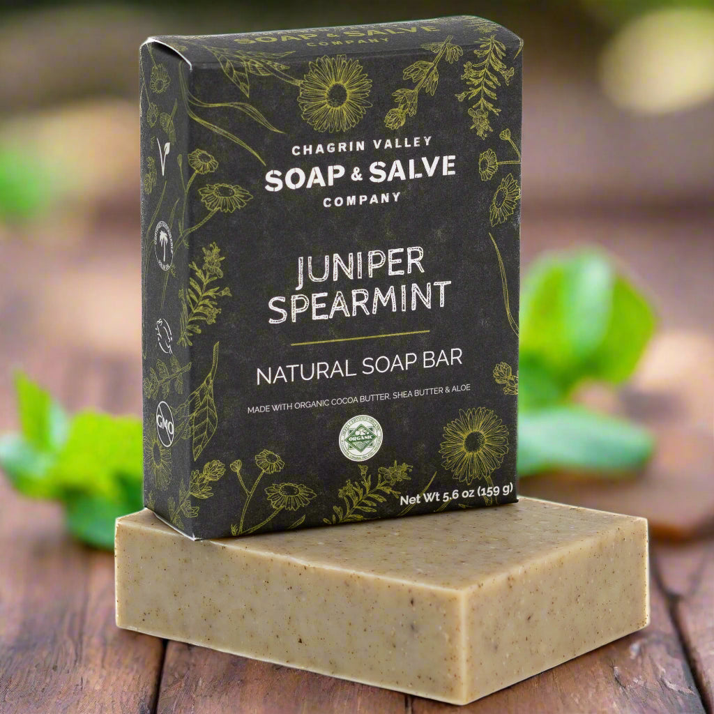 Natural Soap Bar - Juniper Spearmint