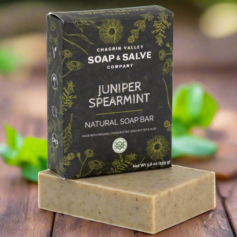 Natural Soap Bar - Juniper Spearmint