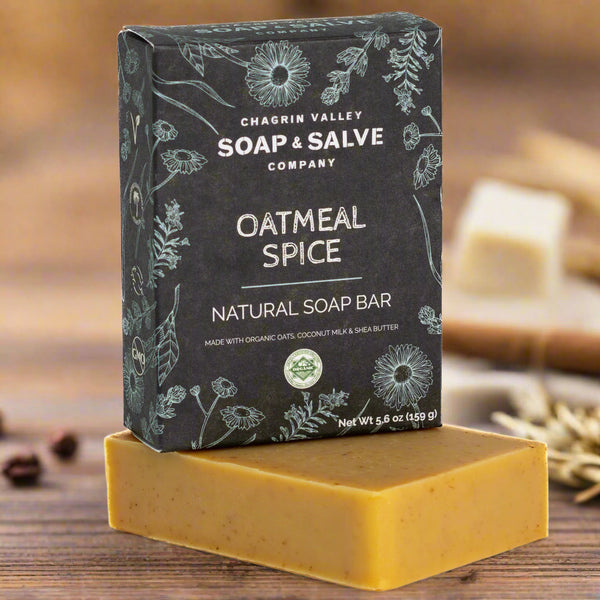 Natural Soap Bar - Oatmeal and Spice
