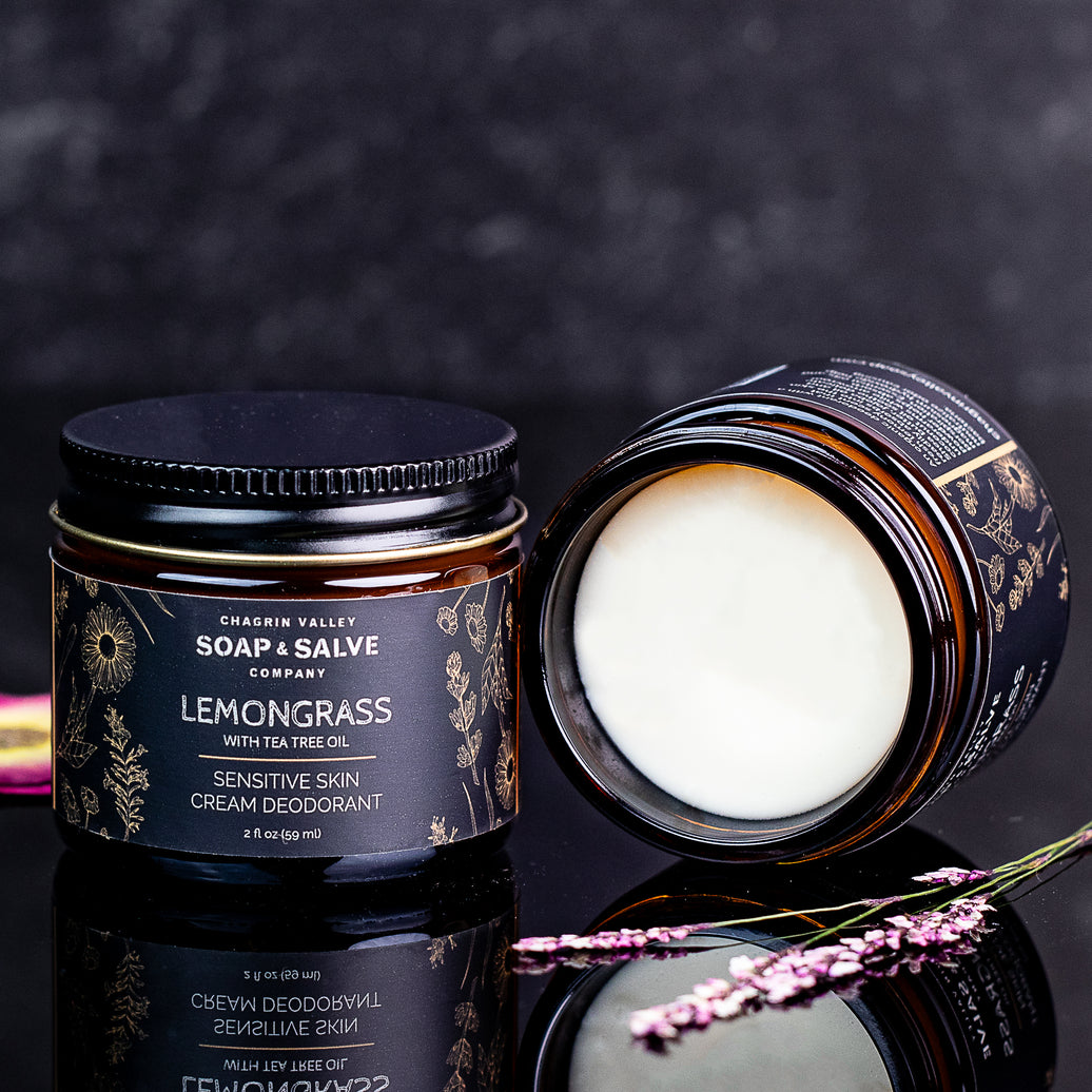 Organic Deodorant - Sensitive Skin - Lemongrass Scent