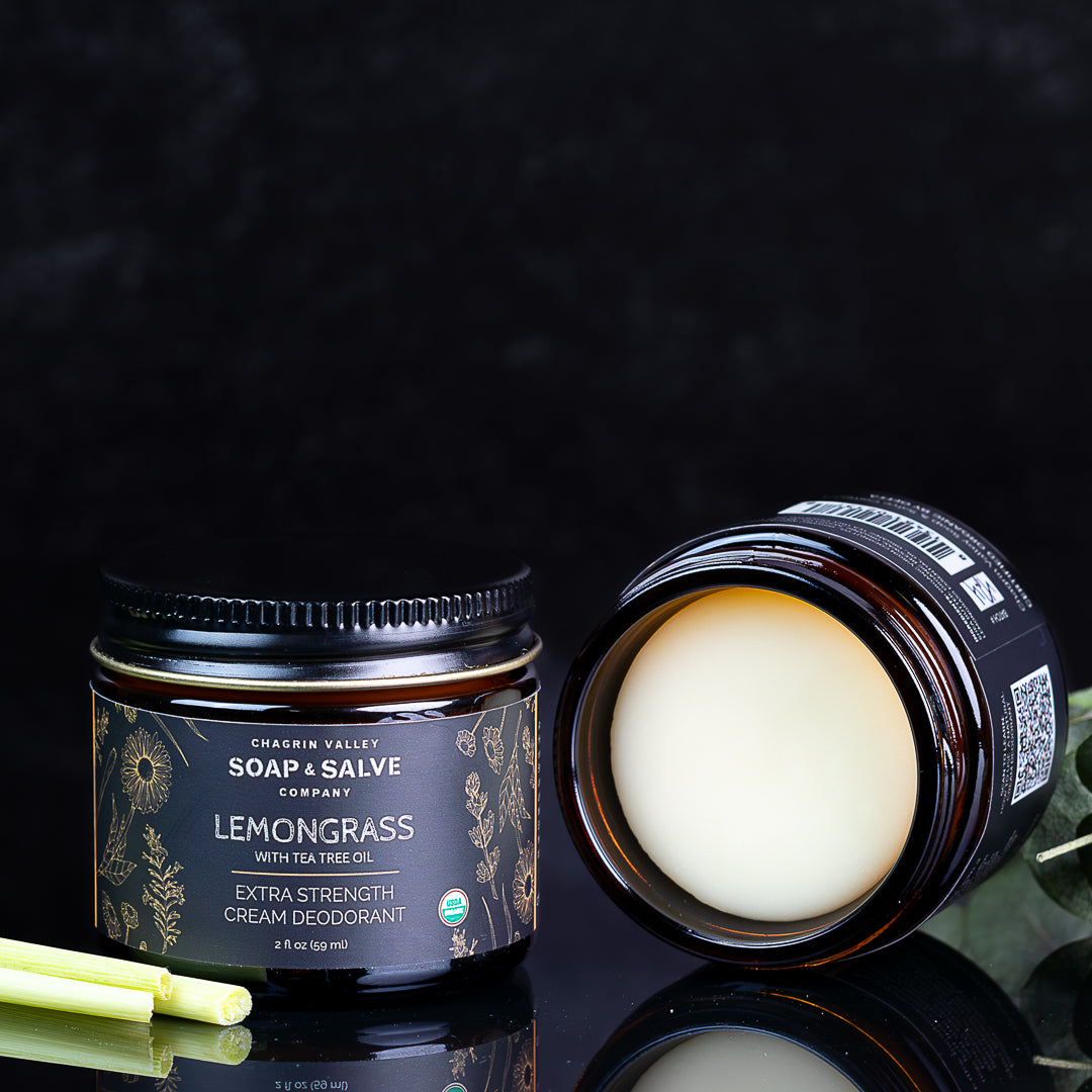 Organic Deodorant - Extra Strength - Lemongrass Tea Tree