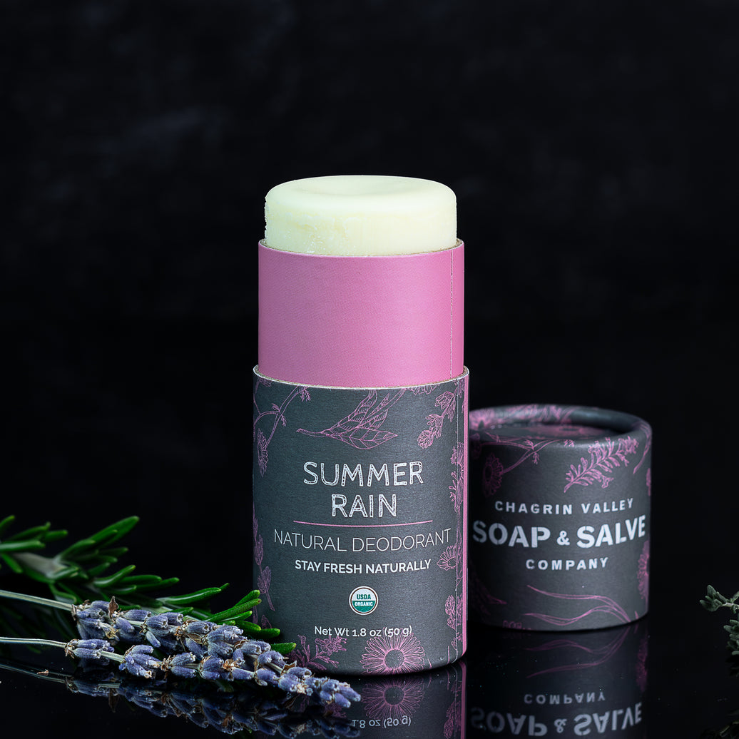 Organic Deodorant Stick - Summer Rain