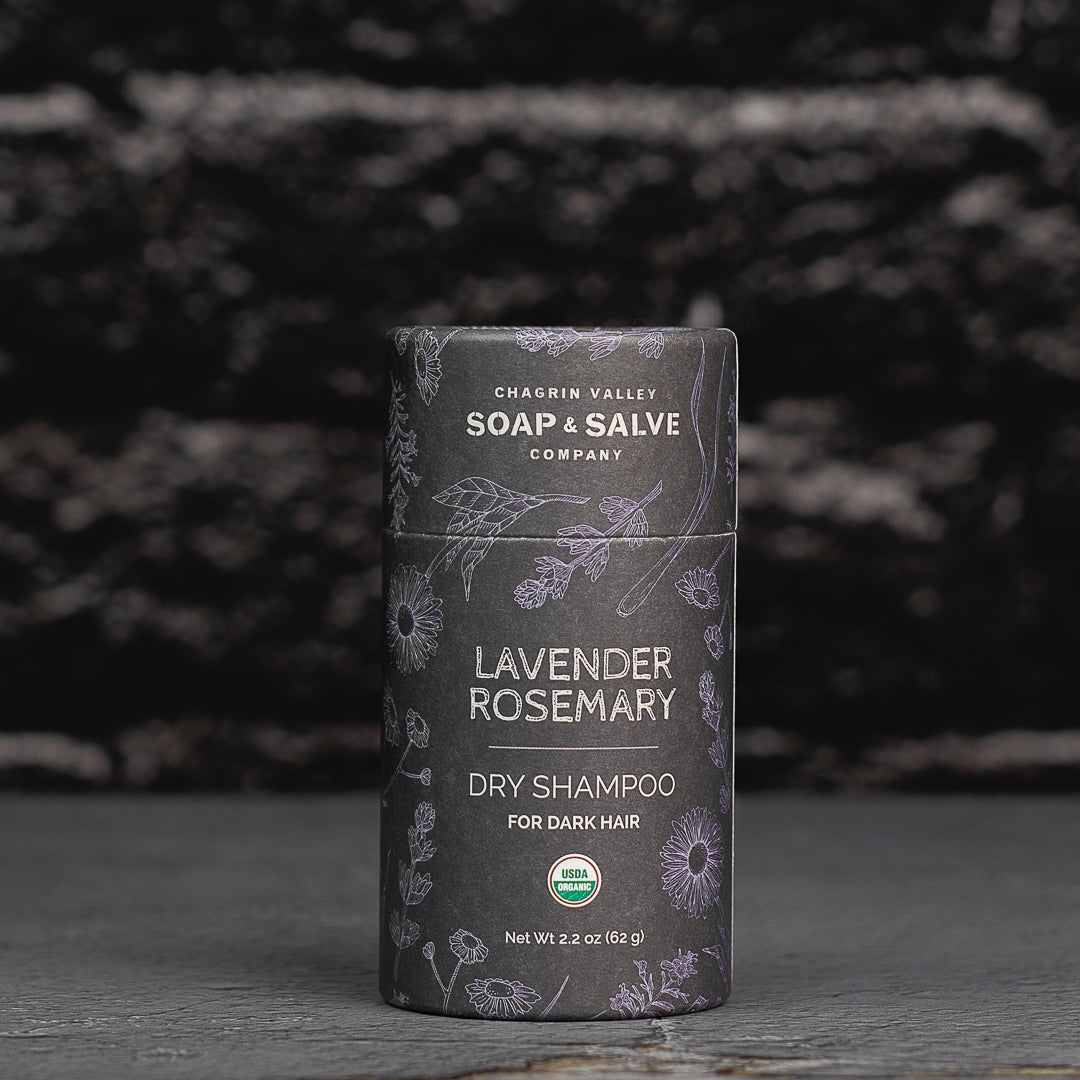 Dry Shampoo: Dark Hair Lavender Rosemary