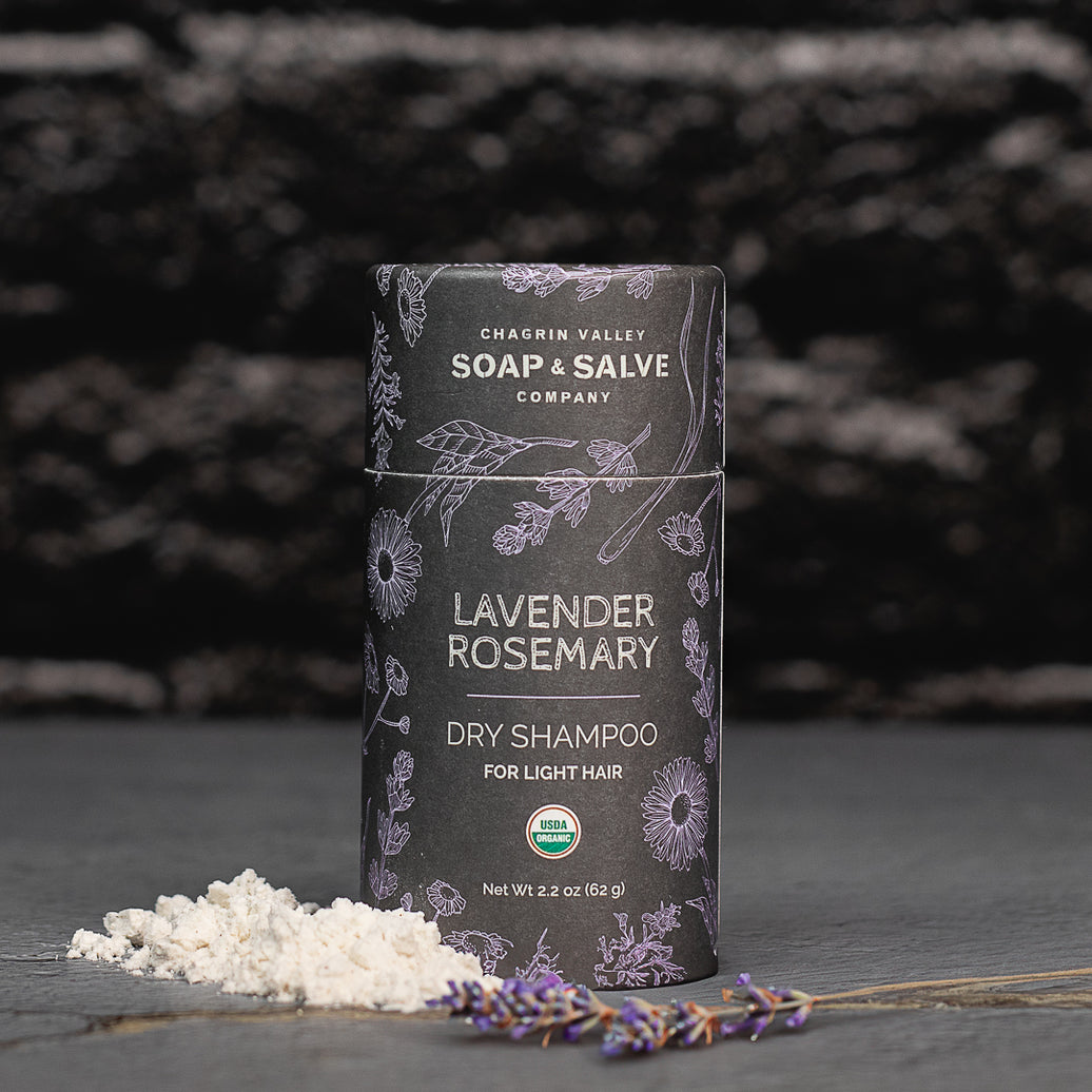 Organic Dry Hair Shampoo Lavender Rosemary Scent