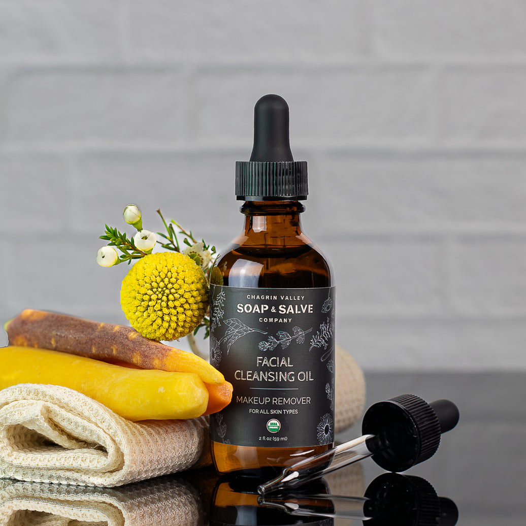 Organic Facial Cleansing Oil - makeup remover
