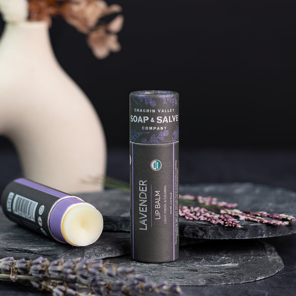 Bálsamo labial: barra de lavanda