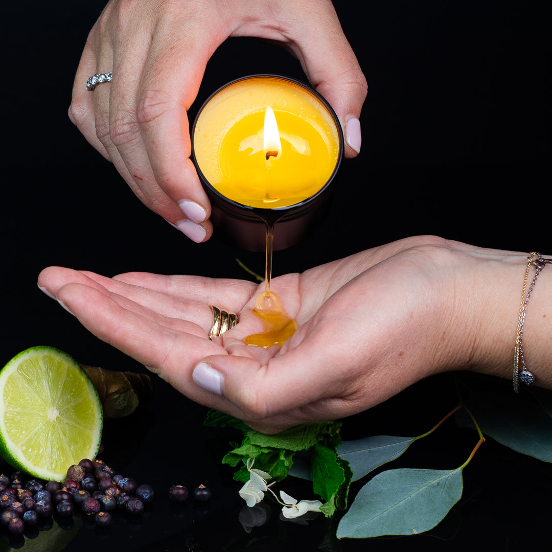 Body & Massage Candle: Lavender Rosemary