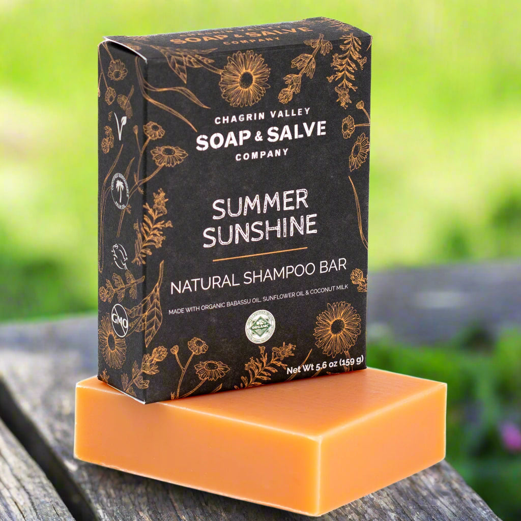 Organic Shampoo Bar - Summer Sunshine