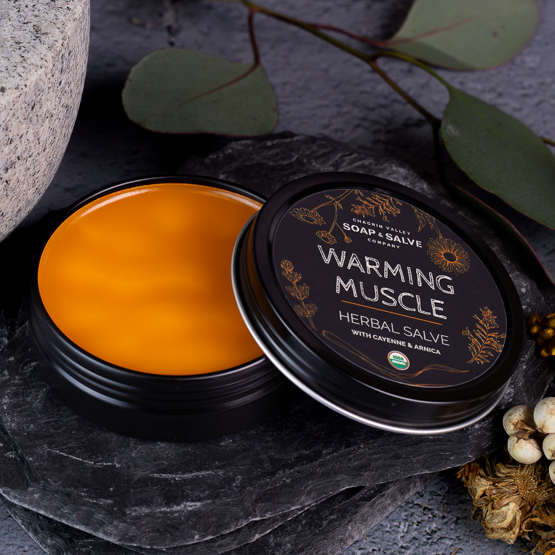 Organic Warming Muscle Salve